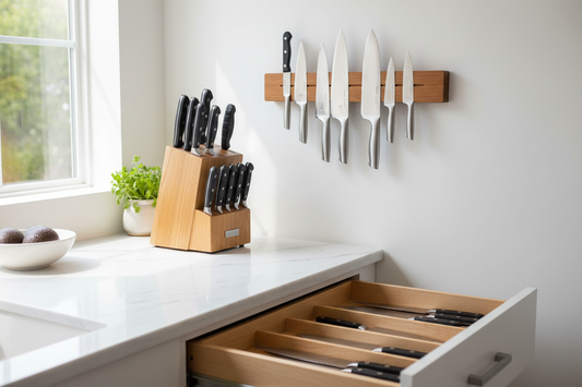 How to Store Kitchen Knives Safely