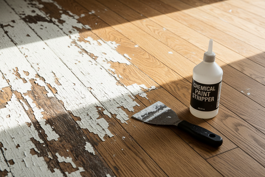 How to Strip Paint from Wood Floor