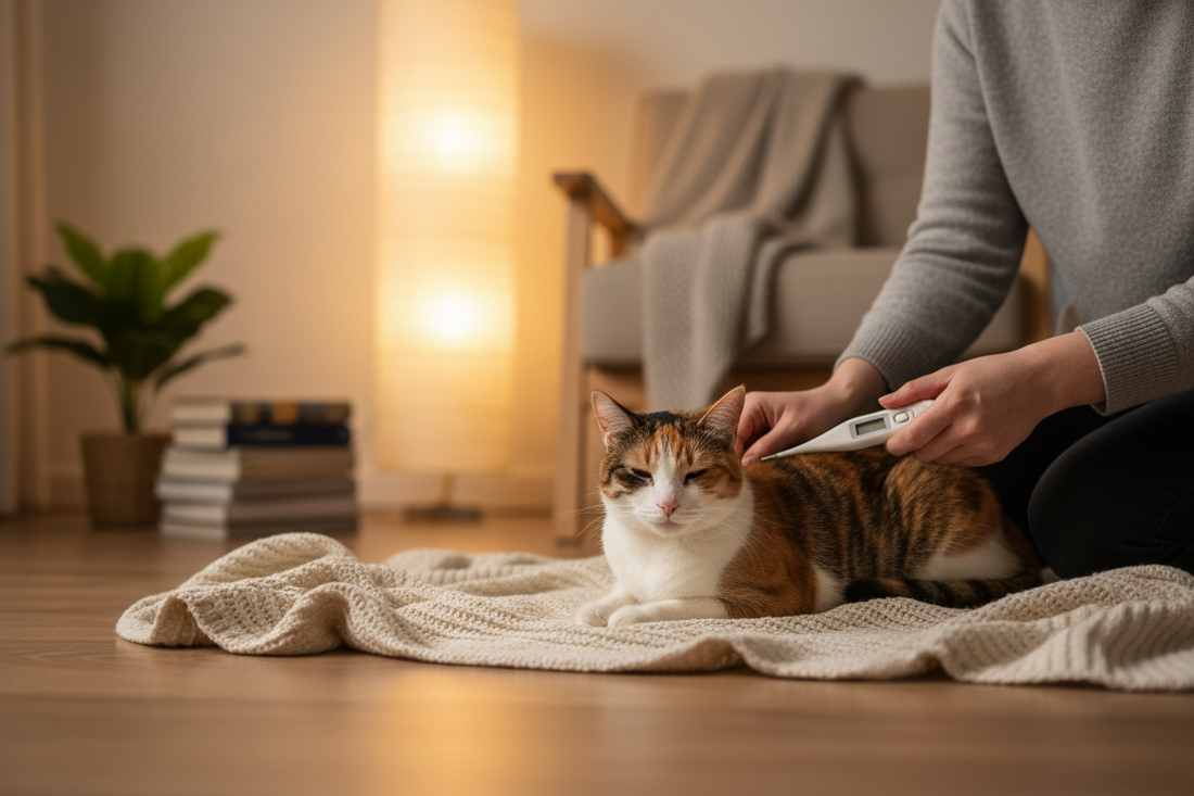 How to Take Your Cat's Temperature at Home