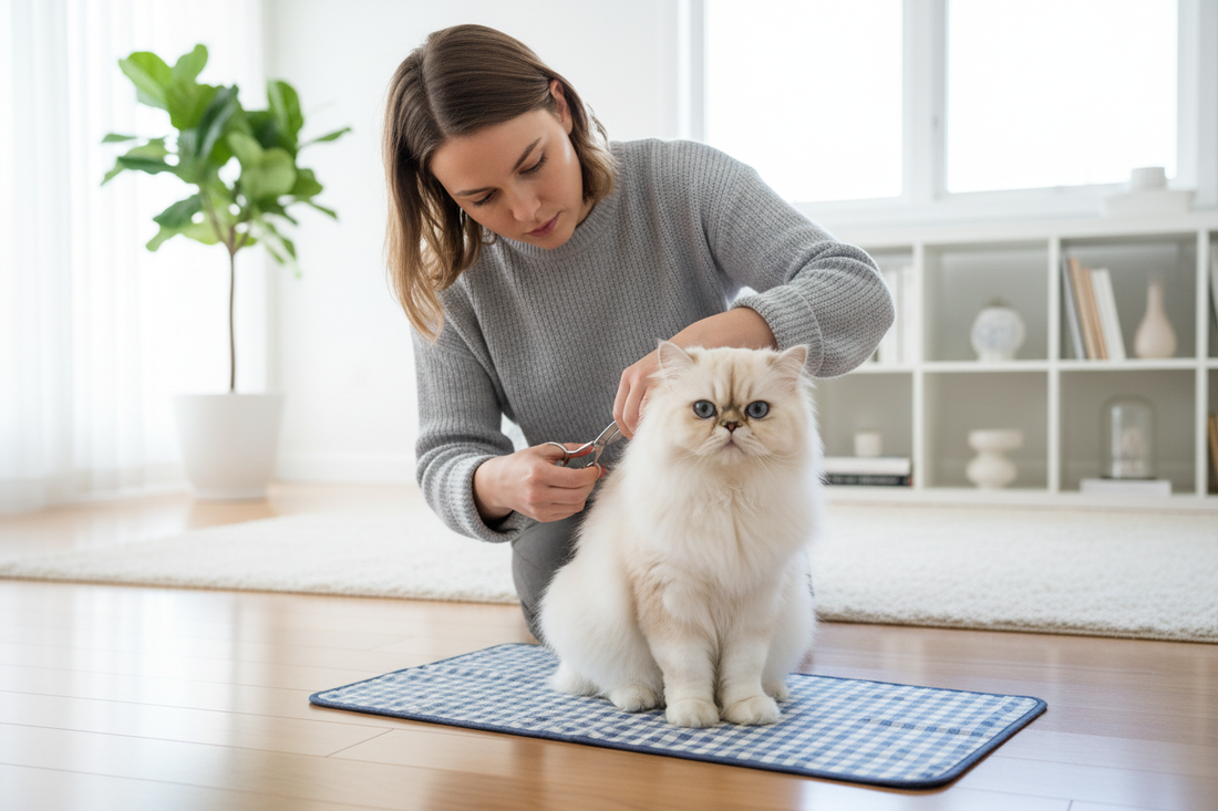 How to Trim Cat Fur at Home