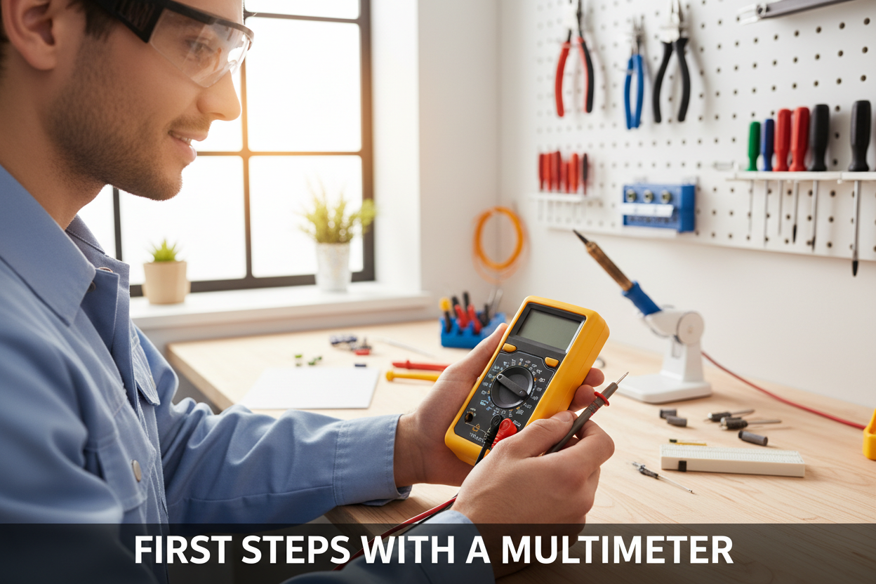 How to Use a Multimeter for Beginners — 3 Essential Tasks Guide – Life ...
