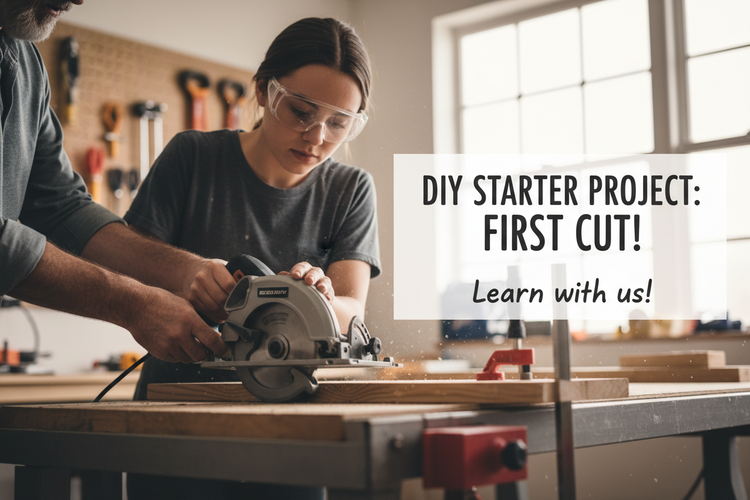 How to Use a Circular Saw for Beginners — Safe First Cuts Guide – Life ...
