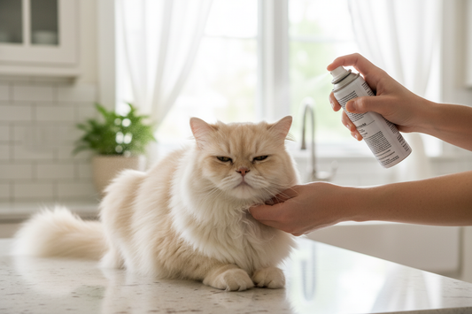 How to Use Dry Shampoo on a Cat