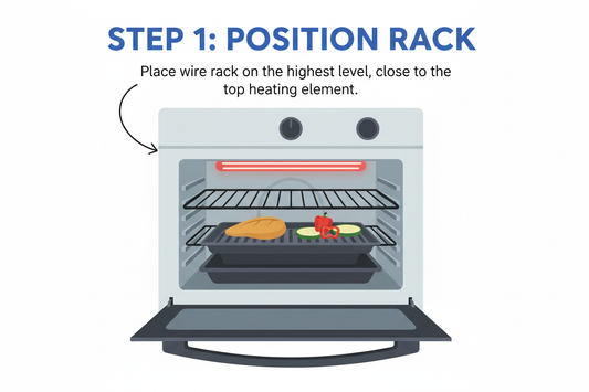 How to Use Oven Grill Correctly