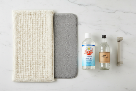 How to Wash Bath Mats