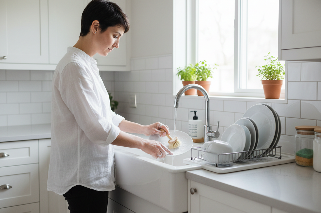 How to Wash Dishes Efficiently to Save Water