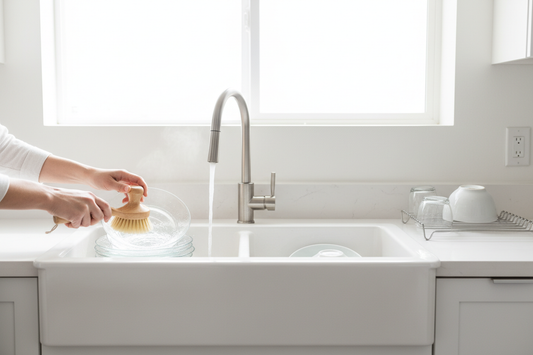 How to Wash Dishes Without Dish Soap