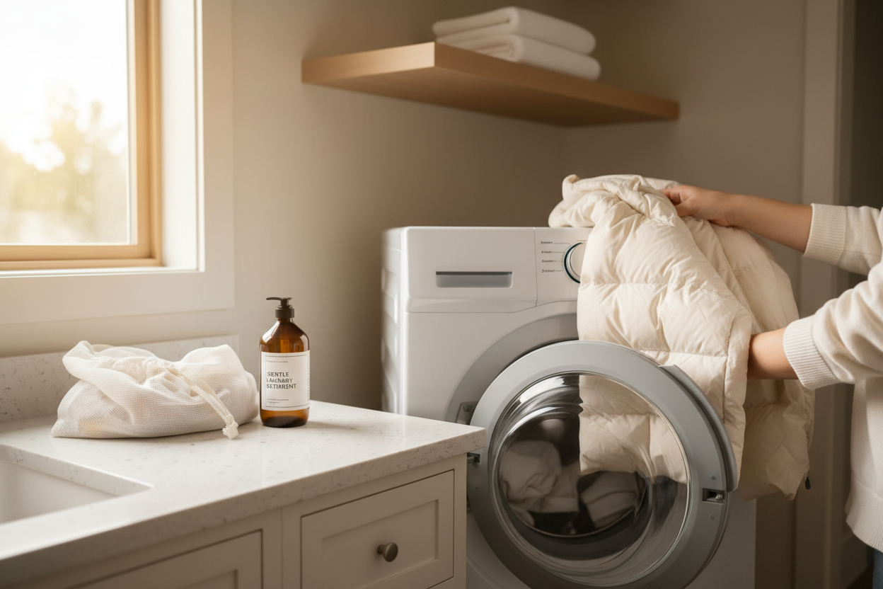 How to Wash a Down Jacket at Home: The Complete Guide – Life Logic Lab