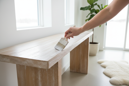 How to Whitewash Furniture