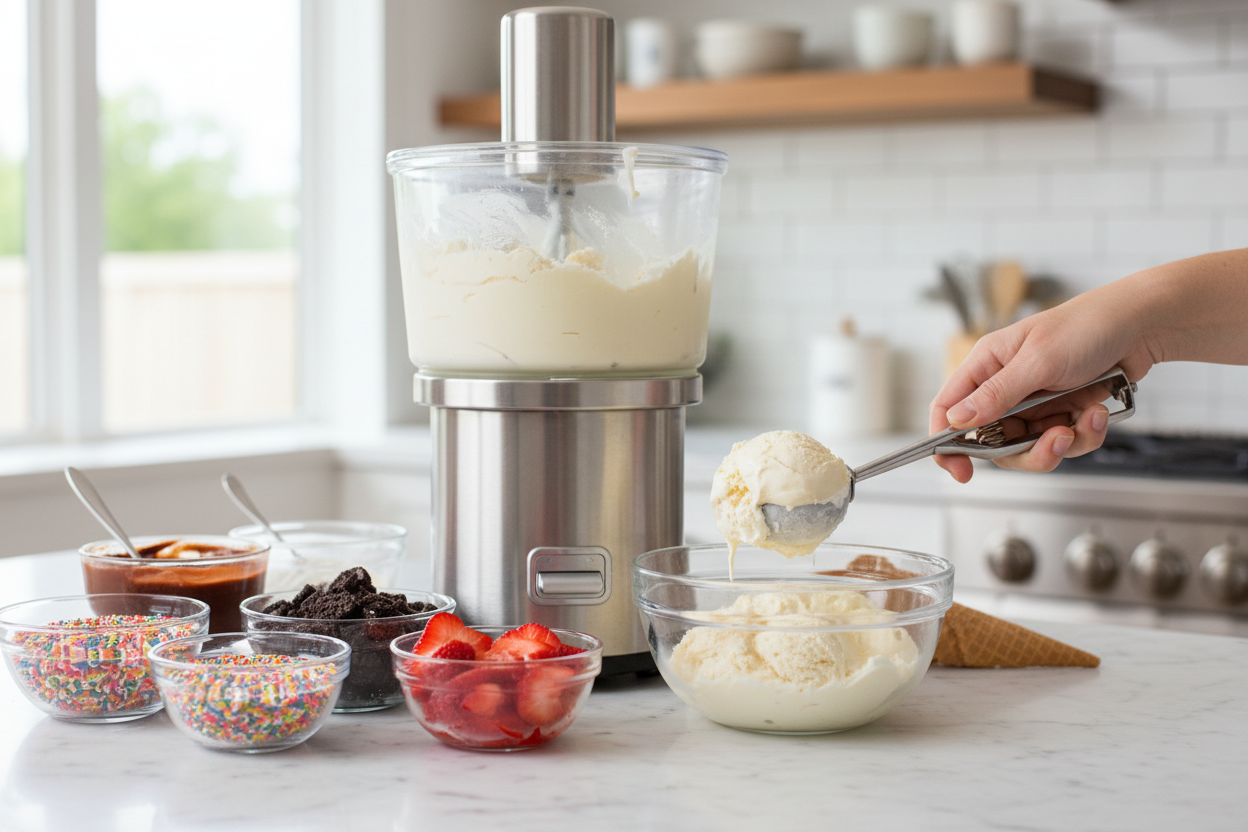How to Use an Ice Cream Maker — Step-by-Step Guide for Beginners – Life ...
