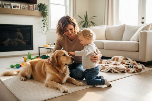 How to Keep Dog Safe Around Baby