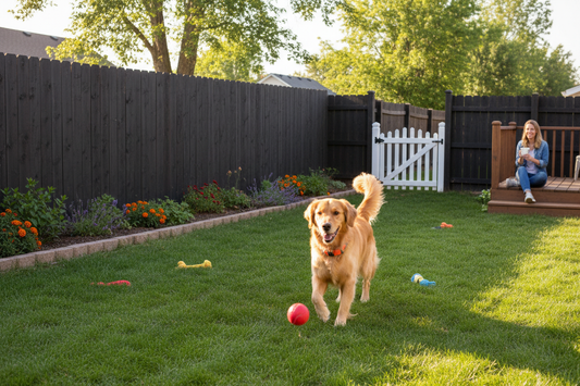 How to Keep Dog Safe in Yard