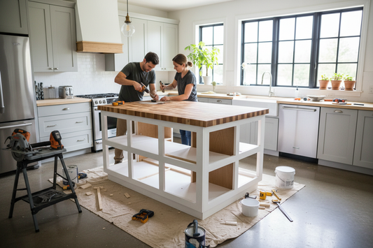How to Build a Kitchen Island from Scratch