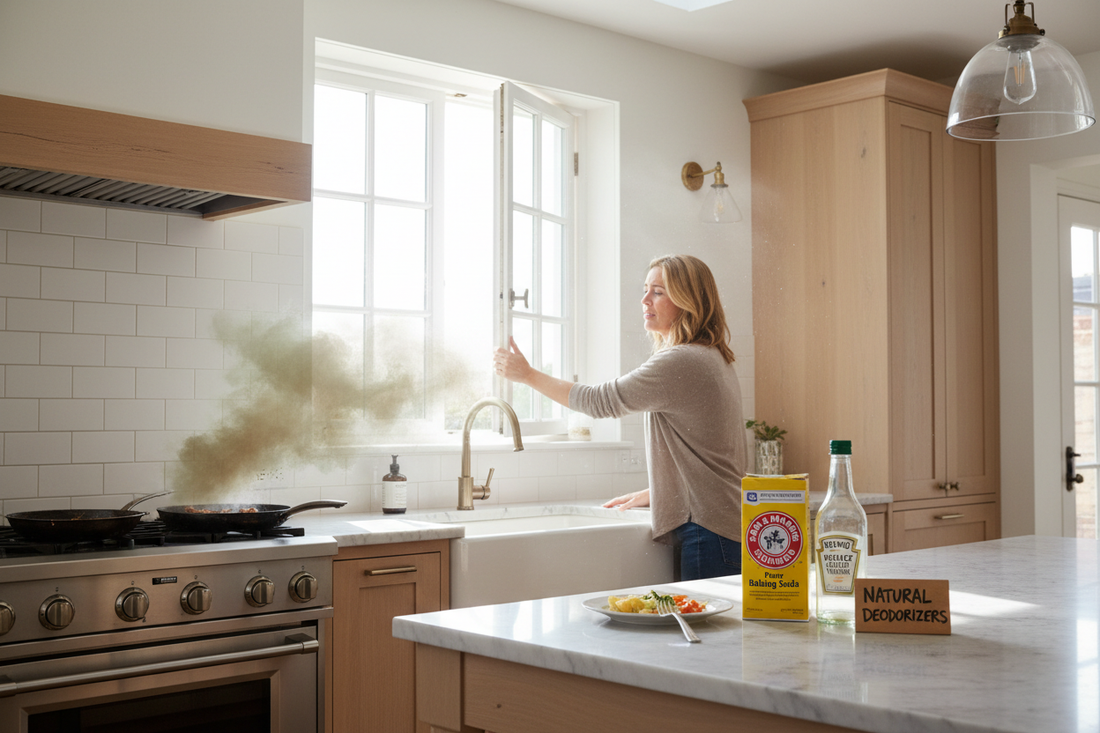 How to Get Rid of Kitchen Smells (Cooking Odors, Grease, and More)