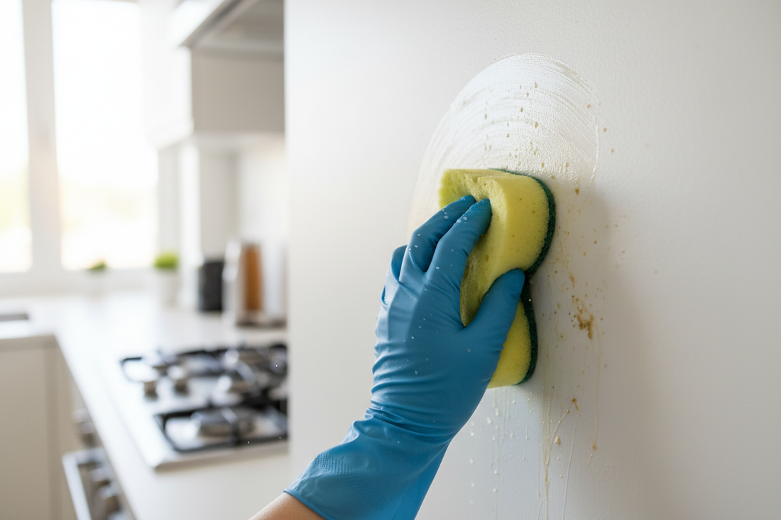 How to Clean Kitchen Walls: Remove Stains, Grease, and Marks Safely