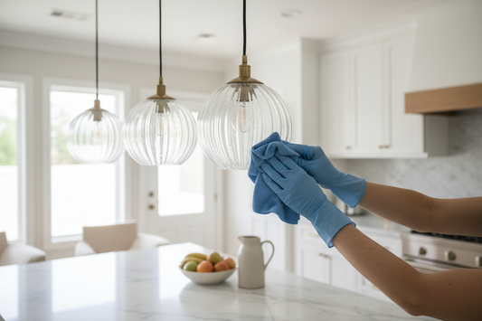 How to Clean Kitchen Light Fixtures: Remove Grease, Dust, and Grime