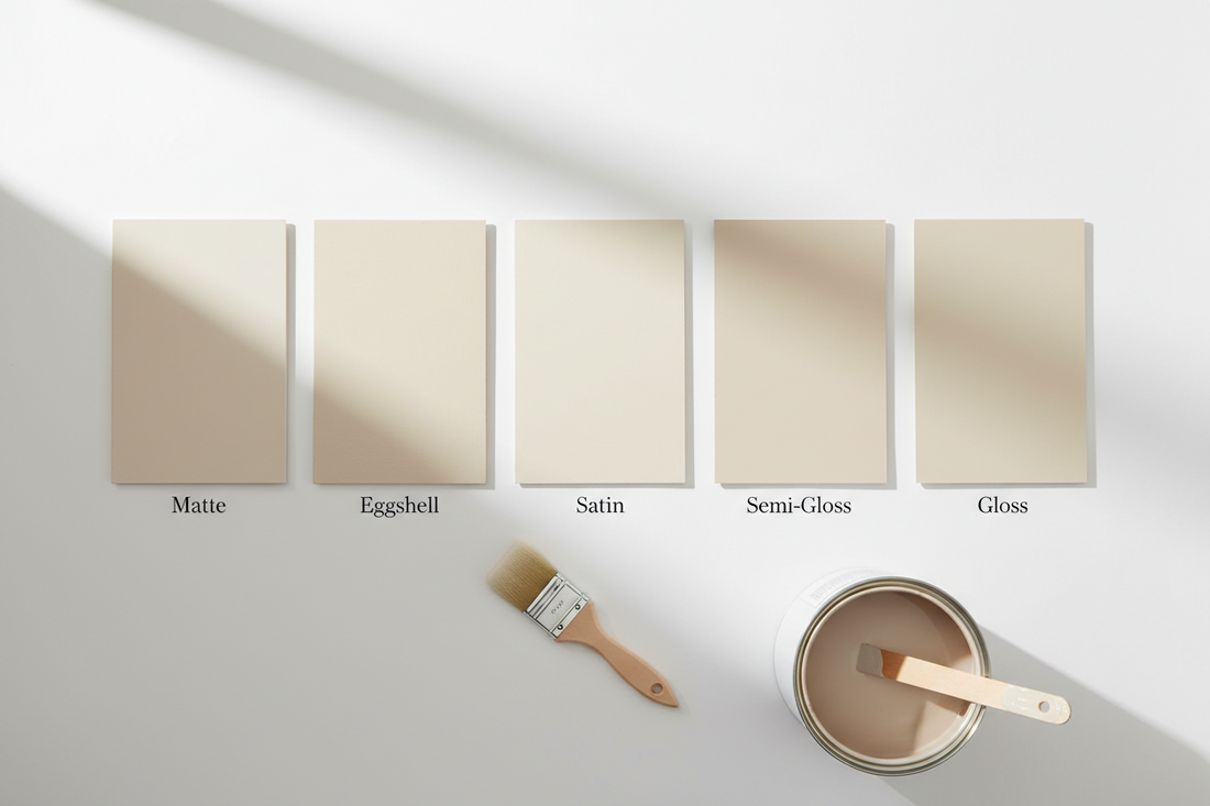 Matte vs Eggshell vs Satin vs Semi-Gloss vs Gloss Paint: Which Should You Use?
