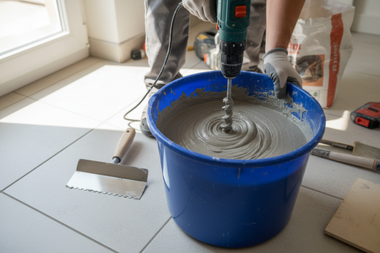 How to Mix Tile Adhesive Correctly (Consistency, Ratios, and Timing)