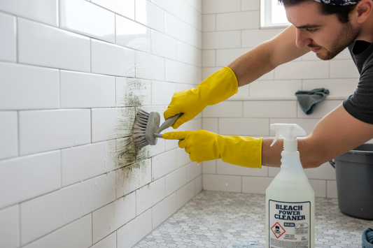 How to Remove Mold from Shower Grout