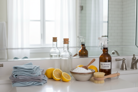 How to Clean a Bathroom Naturally Without Chemicals