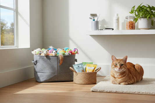 How to Organize Cat Supplies