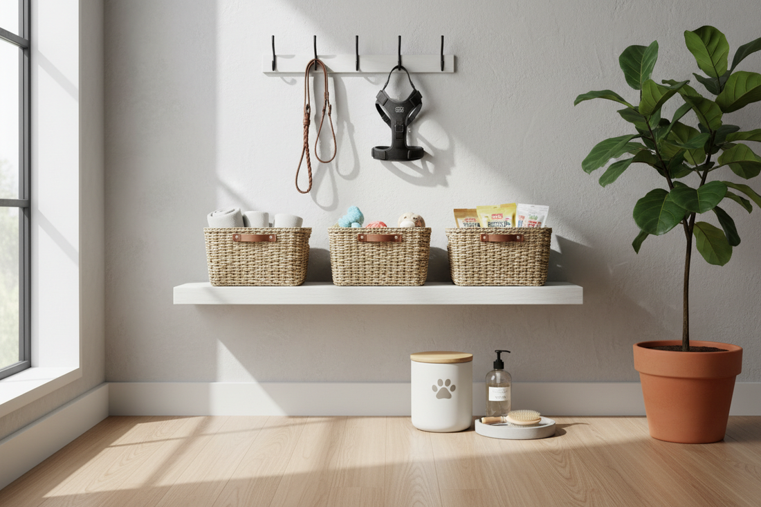 How to Organize Pet Supplies