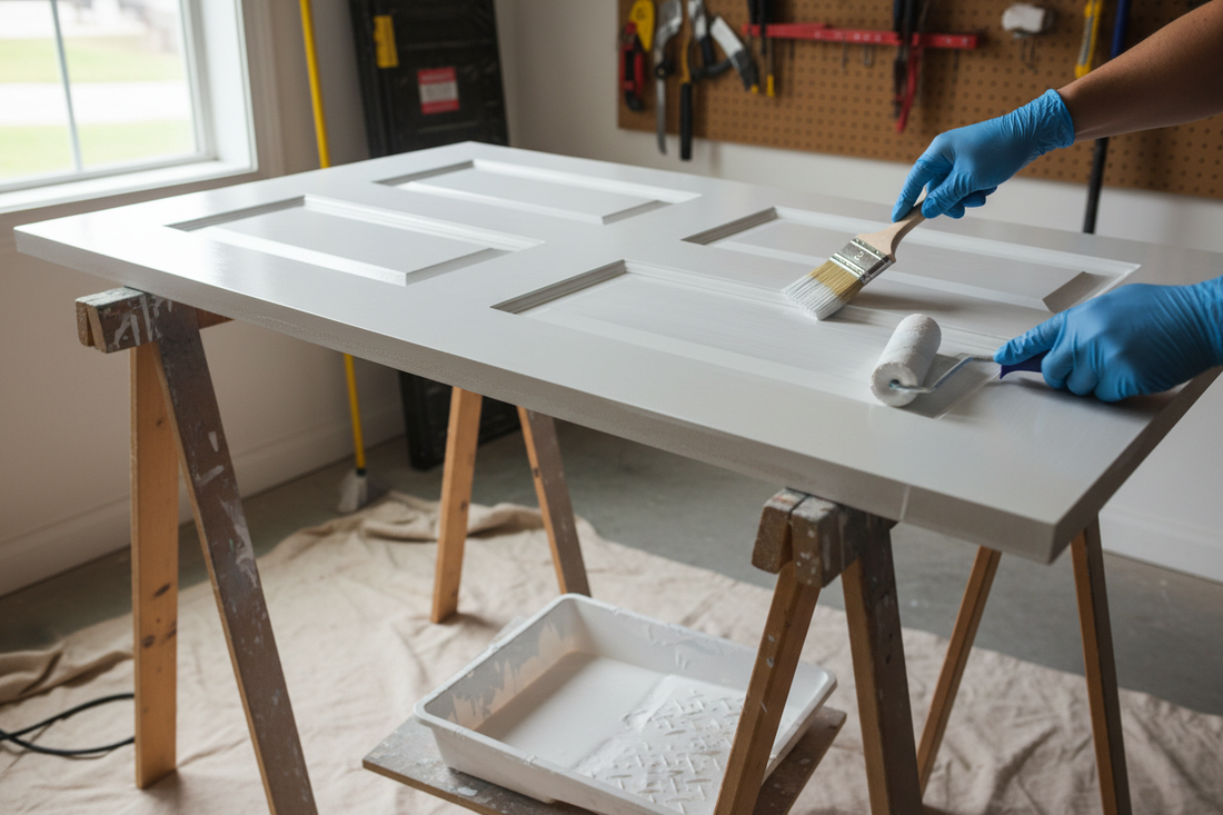 How to Paint Doors Correctly: Panel Doors, Flat Doors, and Exterior Doors