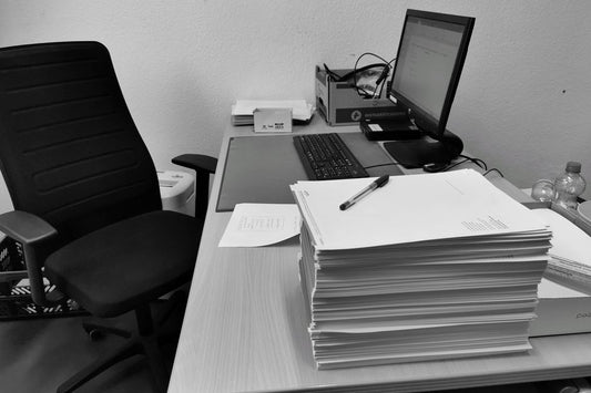 The Zero-Furniture Home Office: Organizing Paper and Documents Without Buying New Furniture