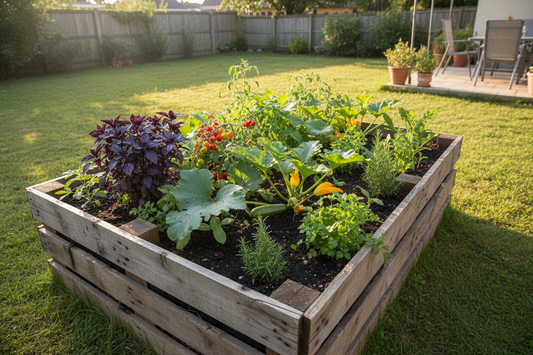 How to Build a Raised Garden Bed from Pallets