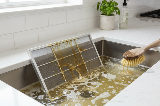 How to Clean Range Hood Filter: Restore Grease Filters in 30 Minutes