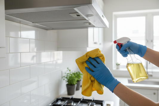 How to Clean a Kitchen Exhaust Fan and Range Hood: Remove Grease Buildup