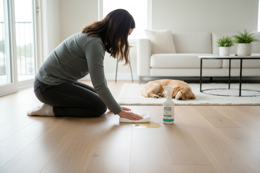 How to Remove Pet Urine from Hardwood Floor