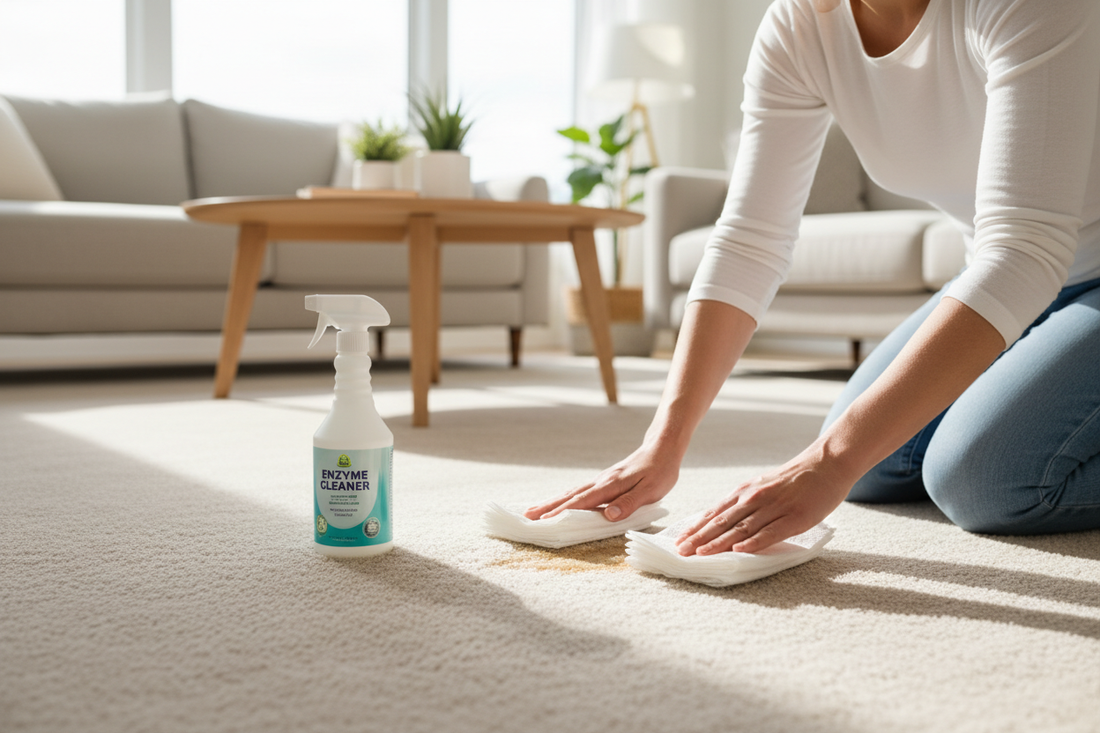 How to Remove Pet Vomit from Carpet