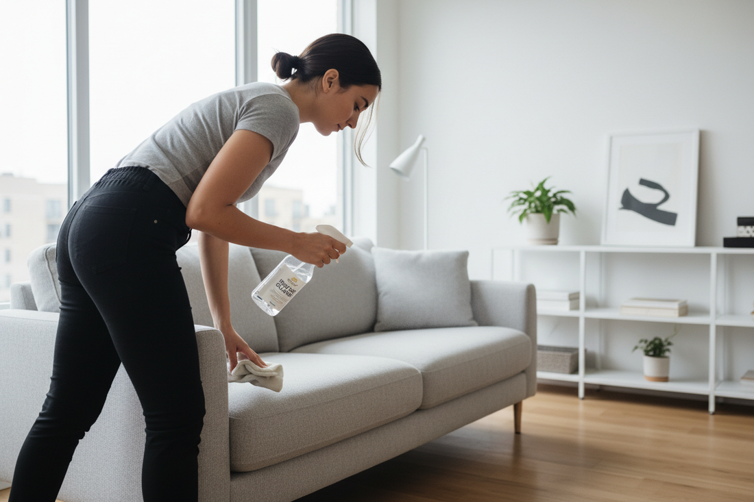How to Remove Pet Vomit from Sofa