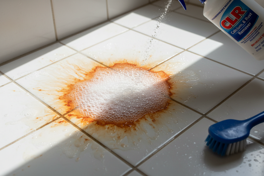 How to Remove Rust Stain from Tile (Fast and Without Scratching)