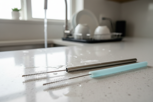 How to Clean Reusable Straws (Metal, Silicone, Glass, and Bamboo)