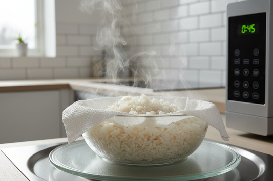 How to Reheat Rice in Microwave