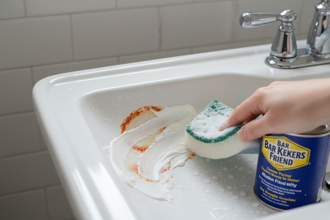 How to Remove Rust Stains from Bathroom Fixtures (Sink, Tub, and Toilet)