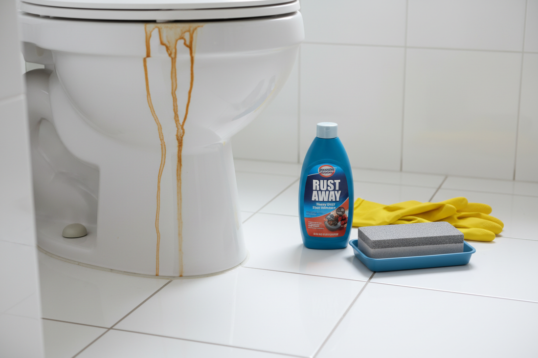 How to Remove Rust Stains from Toilet Bowl