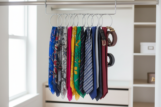 How to Store Scarves and Accessories