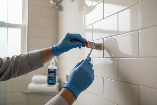 How to Clean and Seal Shower Grout