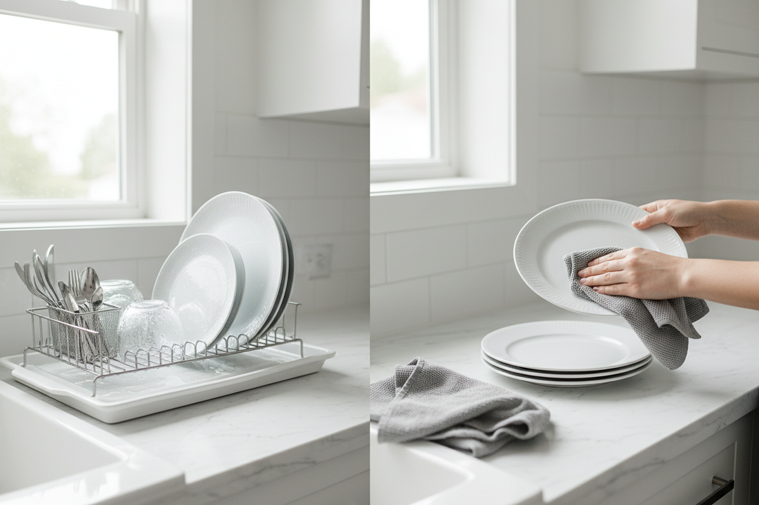 Should You Air Dry or Towel Dry Dishes