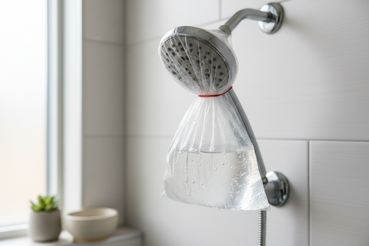 How to Clean a Shower Head (Remove Buildup and Restore Water Pressure)