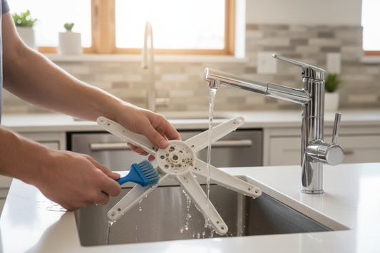 How to Clean Dishwasher Spray Arms: Unclog Holes for Better Cleaning Performance