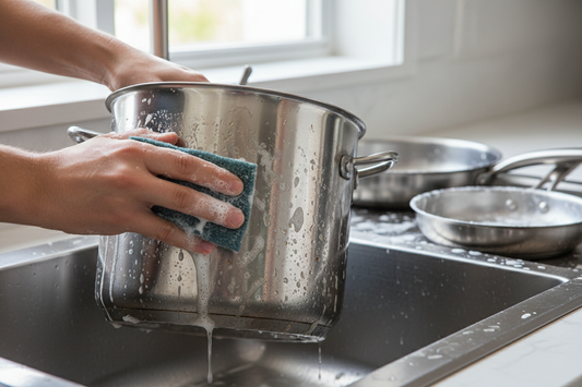 How to Clean Stainless Steel Pots and Pans (And Make Them Shine Again)