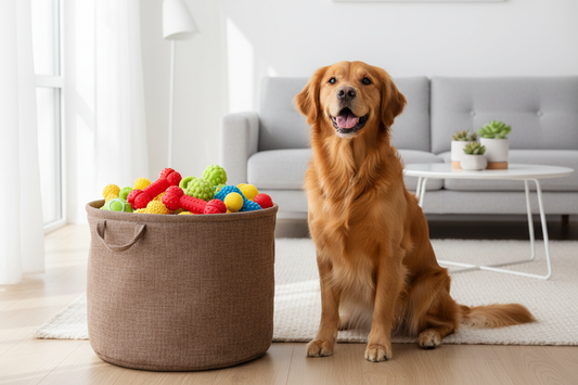 How to Store Dog Toys