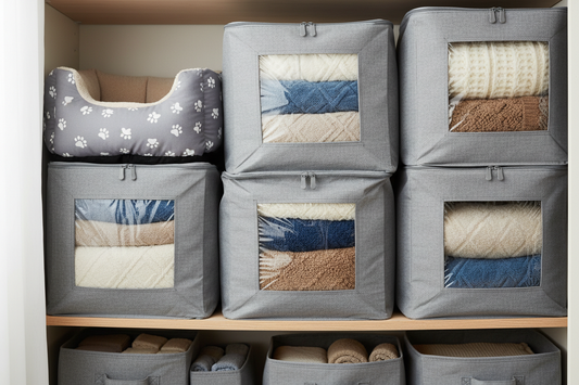 How to Store Pet Bedding