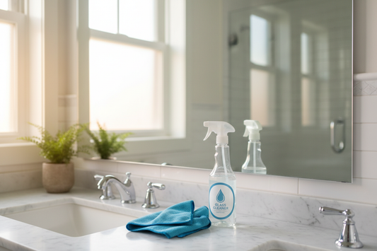 How to Clean a Bathroom Mirror Without Streaks (Crystal Clear Every Time)