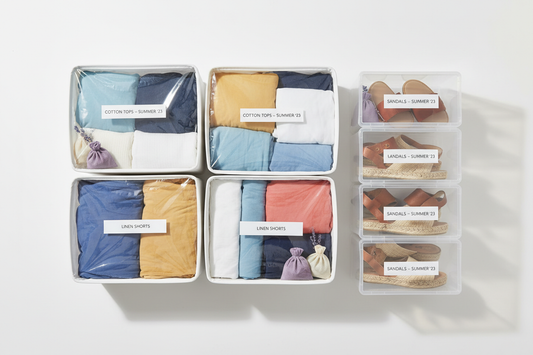 How to Store Summer Clothes in Winter