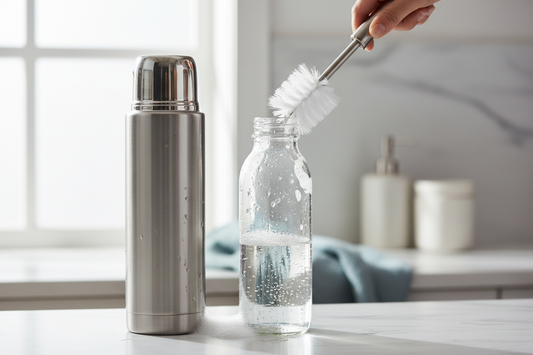 How to Clean a Thermos and Water Bottle (Deep Clean Every Part)